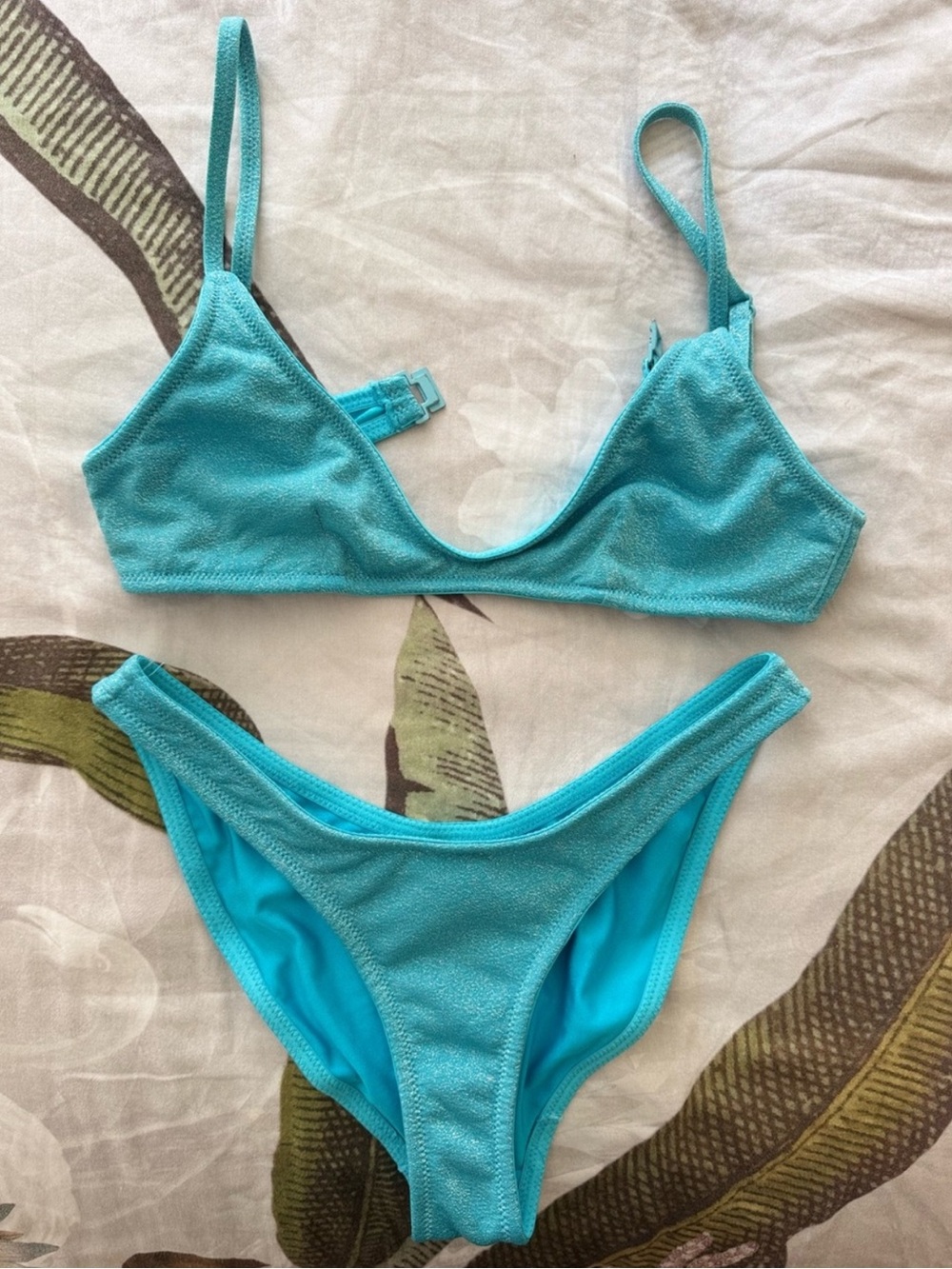 triangl swimwear Teal Two-Piece Bikini Set